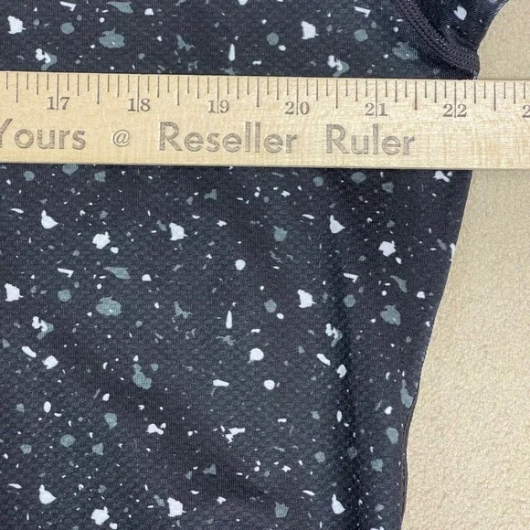 BYLT Premium Basics Drop Cut S/S Performance Mens L‎ Black Speckled T-Shirt - Picture 3 of 8